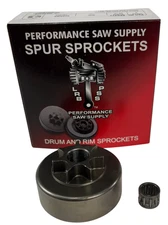 SOLO 610, 615 PRO SPUR SPROCKET .325" PITCH, 7 TOOTH DRIVE FREE NEEDLE BEARING