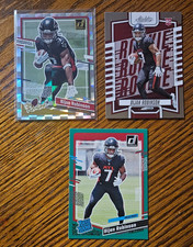 Bijan Robinson RC -2023 Donruss Green Press Proof +The Rookies Insert +Absolute