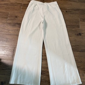 NWT VSX Victoria Secret Featherweight  Wide-Leg Sweat Pants Size Large