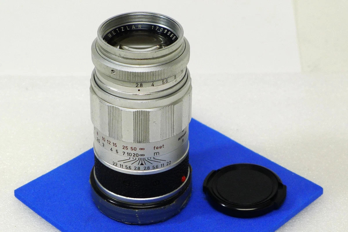 Leica ELMARIT-M f/2.8 Camera Lenses 90mm Focal for sale | eBay
