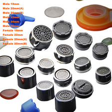 18-28mm Faucet Nozzle Spout End Diffuser Filter Tap Aerator Kitchen Male Female