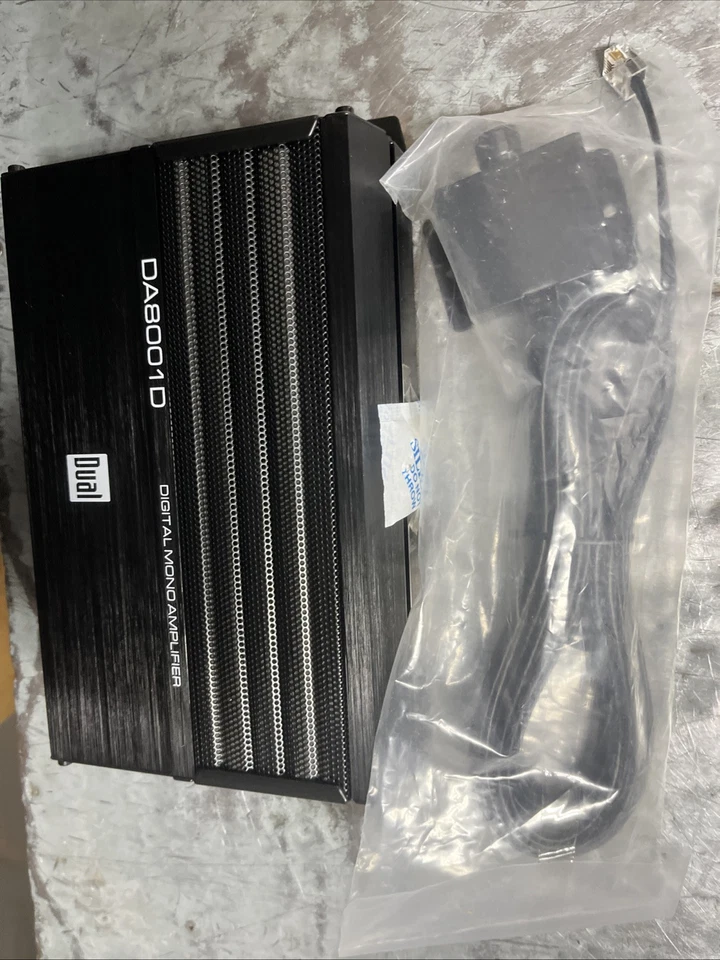 Dual Electronics Digital Mono Amplifier DA8001D NEW Without Original Box - Image 3 of 4