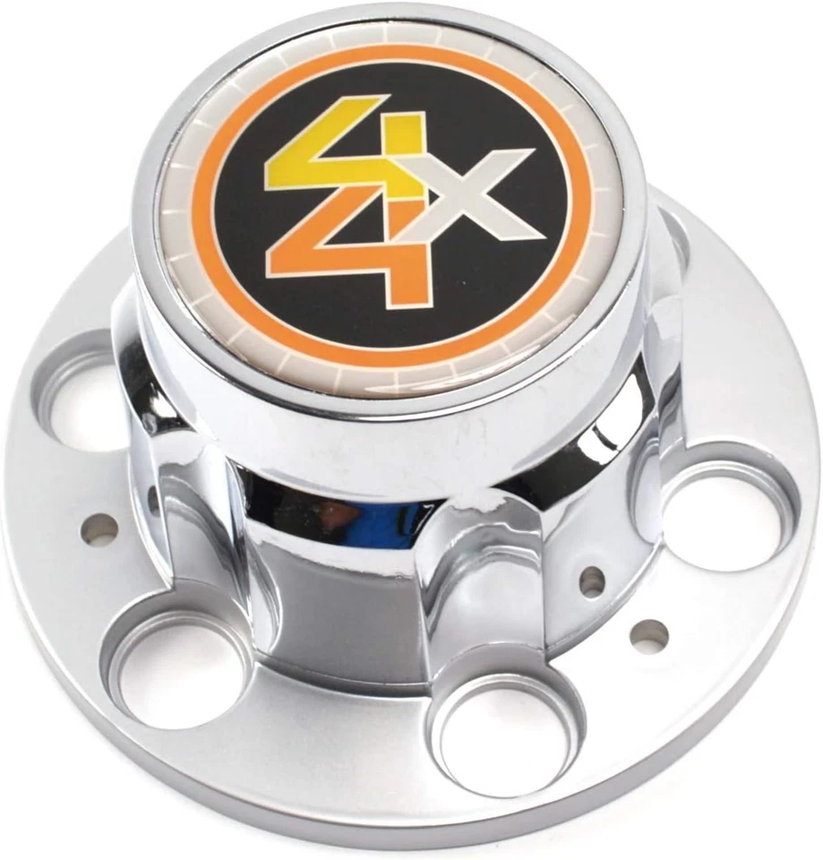 Set of 4 New 6 Lug 15" 15X8 4X4 Rally Wheel Center Caps Replacements for Chevrol - Image 2 of 4