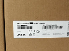 Axis Q3536-LVE 4MP Dome Camera 29mm Lightfinder Forensic WDR Deep Learning [CTD]