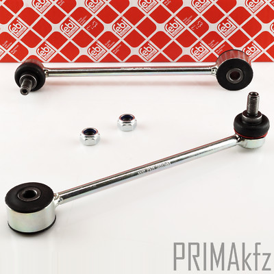 2x FEBI Koppelstange Pendelstütze hinten für VW Caddy 3 4 Kasten Kombi Stabi