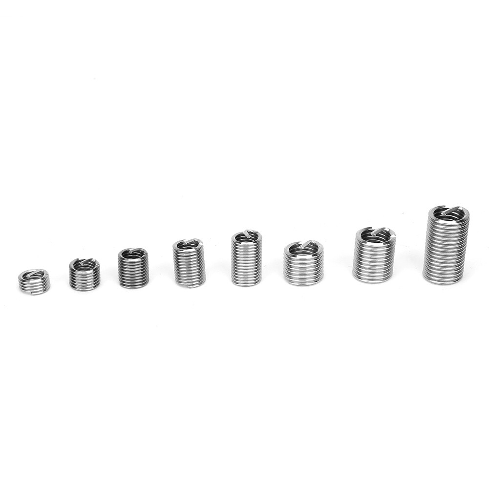 110pcs M6M8/1D3D Coiled Wire Thread Insert Thread Screws Sleeve Set