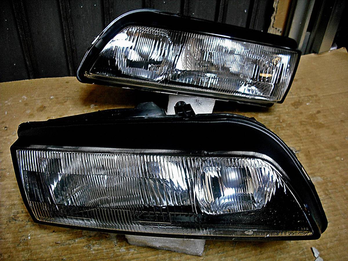 スカイライン　Ｒ32 ライト R32 スカイライン LED ヘッドライト ブラック FR32 ER32 HR32