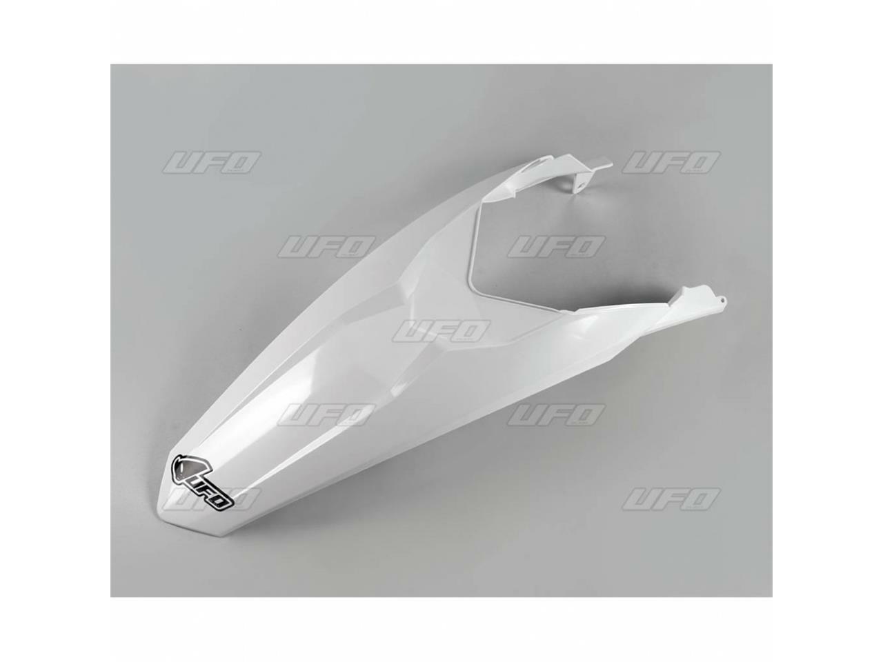Garde-boue arrière UFO blanc pour remplacer le plastique cassé de Husqvarna TC85