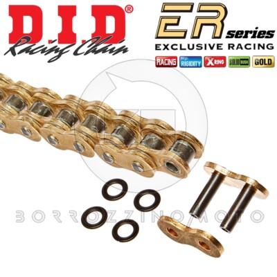 Racing Chain 520ERV7 G&G Gold M 114 X-Ring Kawasaki ZZR 600 Ninja