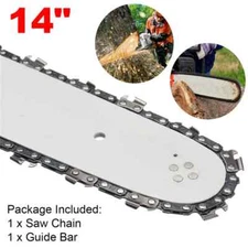 Chainsaw Guide Bar Saw Chain Blade 3/8 LP 050" 50DL for Stihl 018 MS180 MS181 US