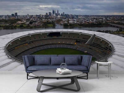 3D Stadium City Self-adhesive Removeable Wallpaper Wall Mural