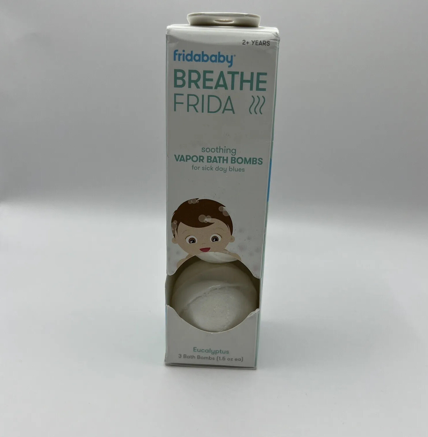 FridaBaby Breathe Frida Natural Vapor Bath Bombs For Sick Day Comfort