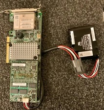 Dell 9286CV-8e MEGARAID SAS 8PORT 6GB PCIE3.0 1GB Card and Battery HPDKH G74XW   