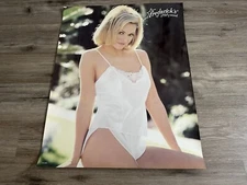 Vintage Fredericks Of Hollywood Sexy Lingerie Model Store Display Poster #25