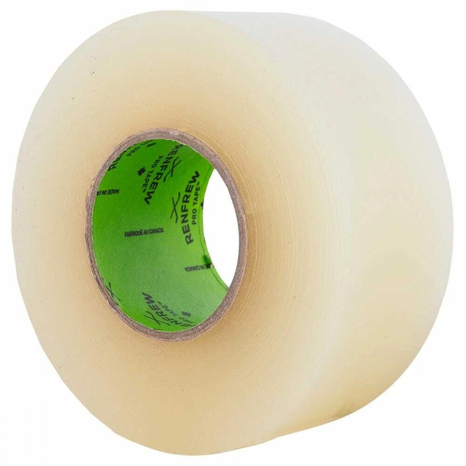 RENFREW POLYFLEX Shinpad Tape clear 36mm x 30m STUTZENTAPE EISHOCKEY PLASTIK