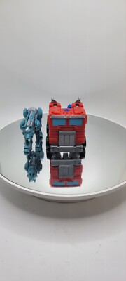 Transformers Rise of the Beasts Weaponizer Optimus Prime And Chainclaw Complete