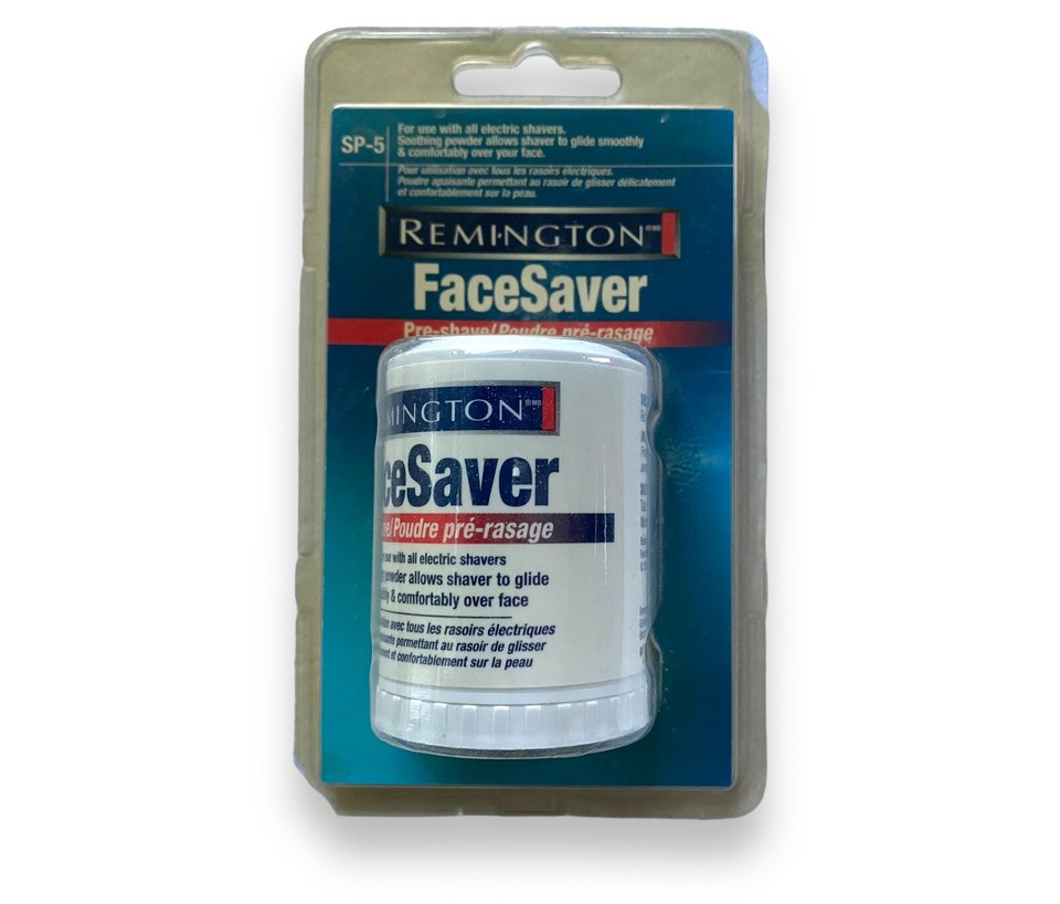 Remington Razor Face Saver Electric Shaver Pre Shave Powder 2.1 oz