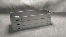 LOT of 3 StarTech MST30C2DPPD Dual-Monitor Docking Station