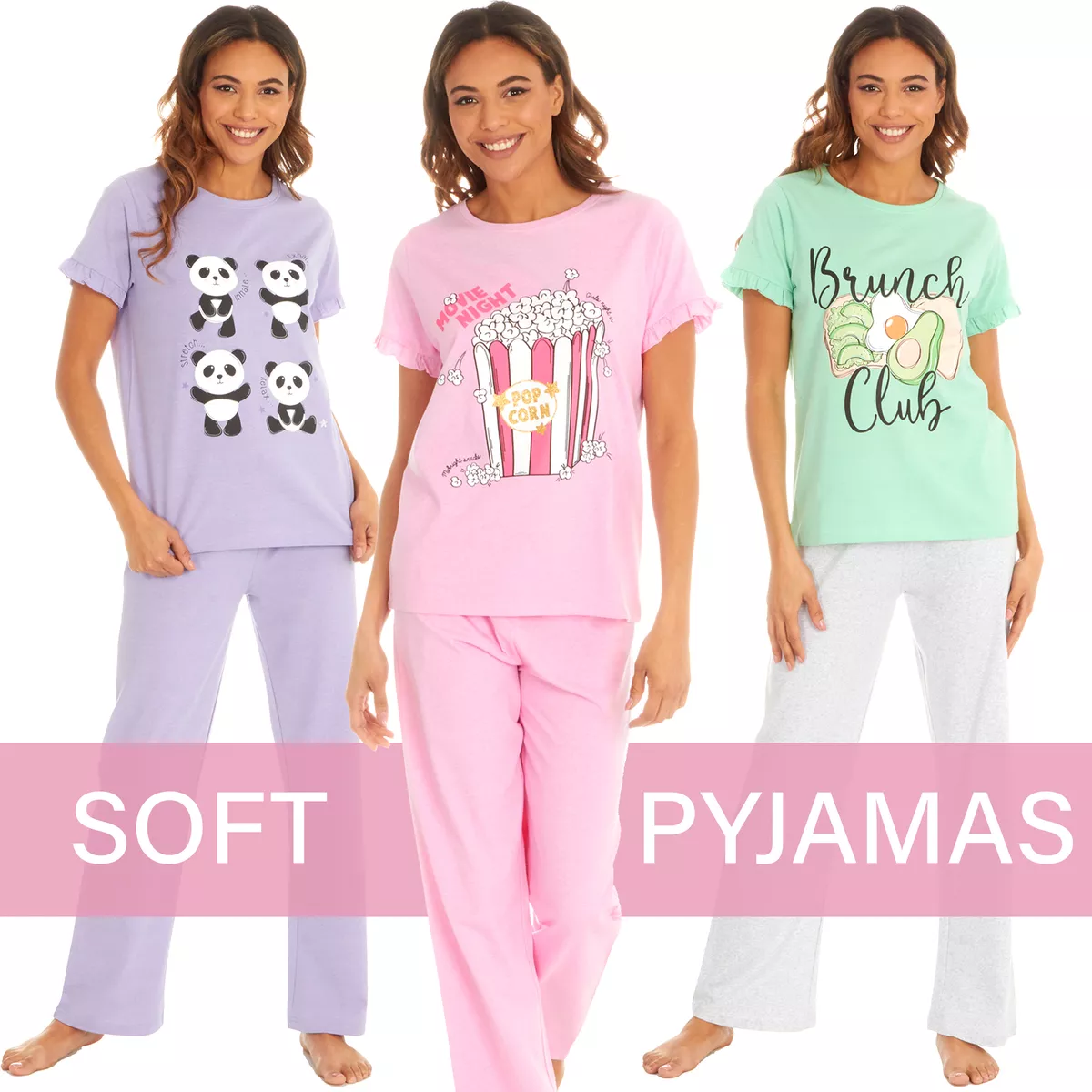 Ladies on sale pyjamas sets