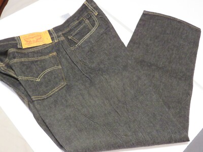 Levi's 501 Button Down Fly Black Jeans 