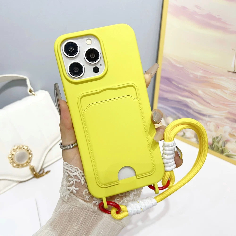 Durable iPhone 16 15 Pro Max 14 13 12 11 X Xr Xs Max Case with Lanyard