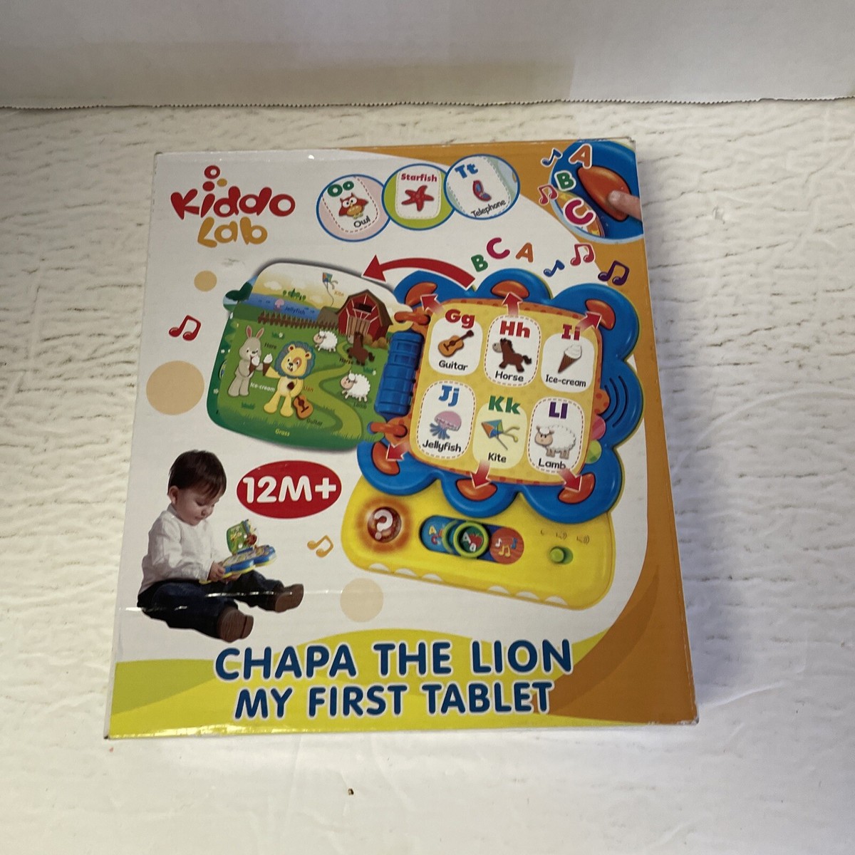 KiddoLab Learning Toys For Toddlers Chapa The Lion My First