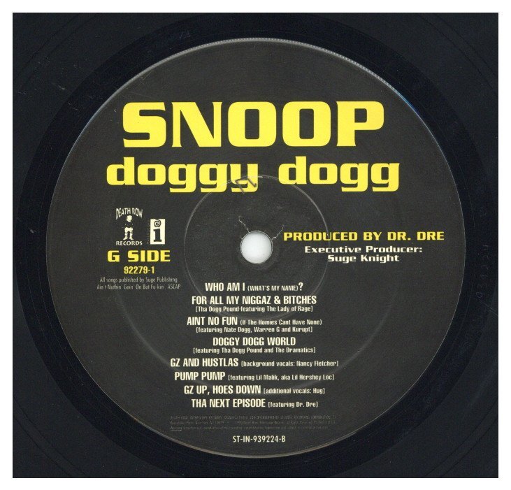 Snoop Doggy Dogg - Doggystyle '93 LP US Reissue!G/G | eBay