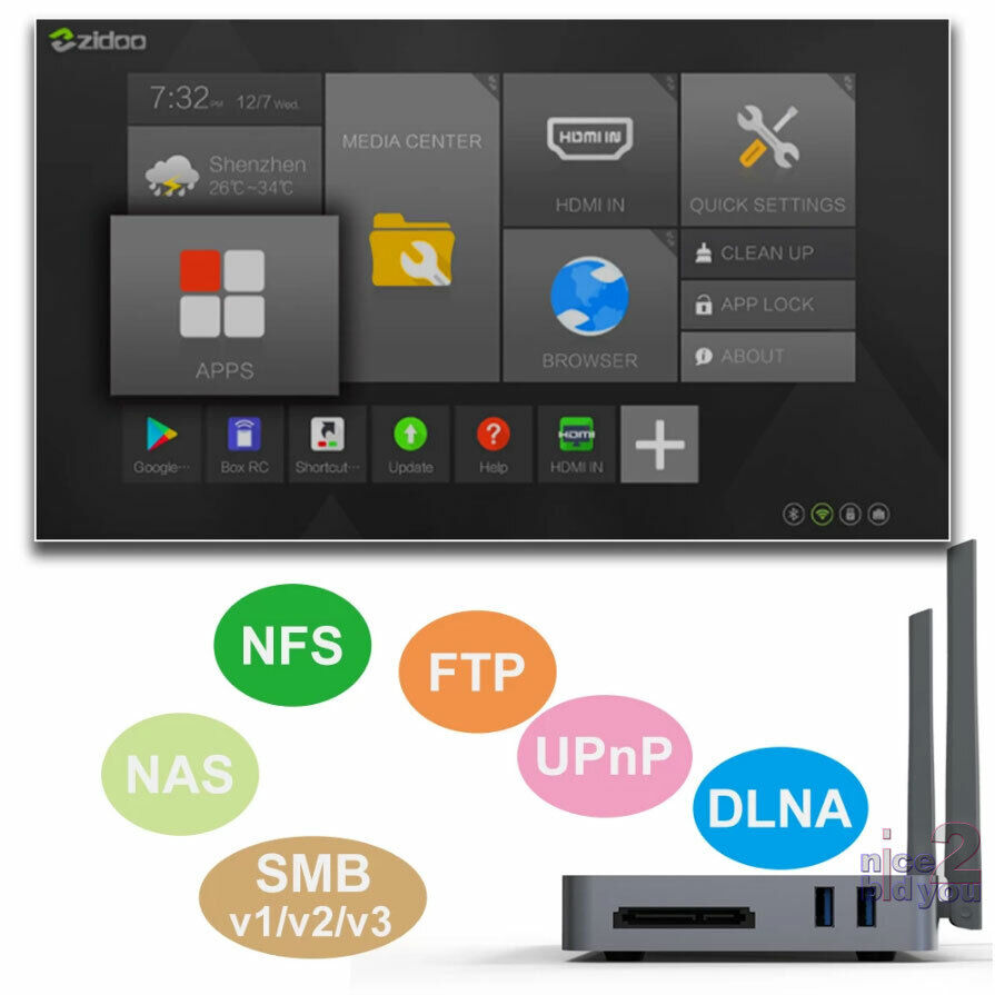 Zidoo Z9X Dolby Vision HDR 10+ Android 9.0 4K TV Box Home Zidoo Z9X Dolby Vision HDR 10+ Android 9.0 4K TV Box Home