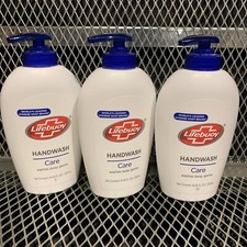 Lifebuoy Hand Wash Total Care Liquid Pump Creamy Hand Soap 8.45 Fl Oz x 3 PACK