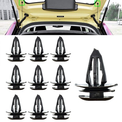10x Hintere Boot Load Cover Paket Regal String Cord Clips Halter Für MG ZS MG3