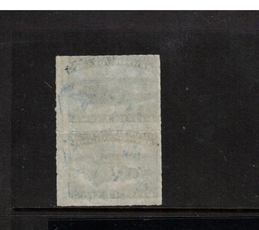 Newfoundland #40 Extra Fine Mint Imprint Pair **With Certificate** - Image 2 of 3