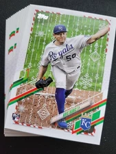 2021 Topps Holiday Base 1-220 You Pick Complete Your Set