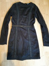 Pretty Little thing black dress size 8
