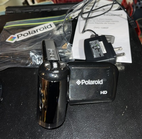 Polaroid DVG1080 Easy Grip HD 1080P Digital Video Camcorder Camera Bundle Tested - Picture 10 of 13