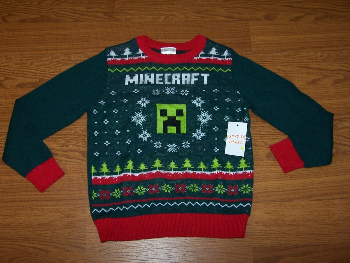 Minecraft top ugly sweater