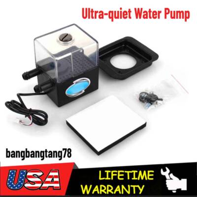 PC Water Cooling Pump 300L/H Integrated Water Pump for PC Liquid Cooling System
