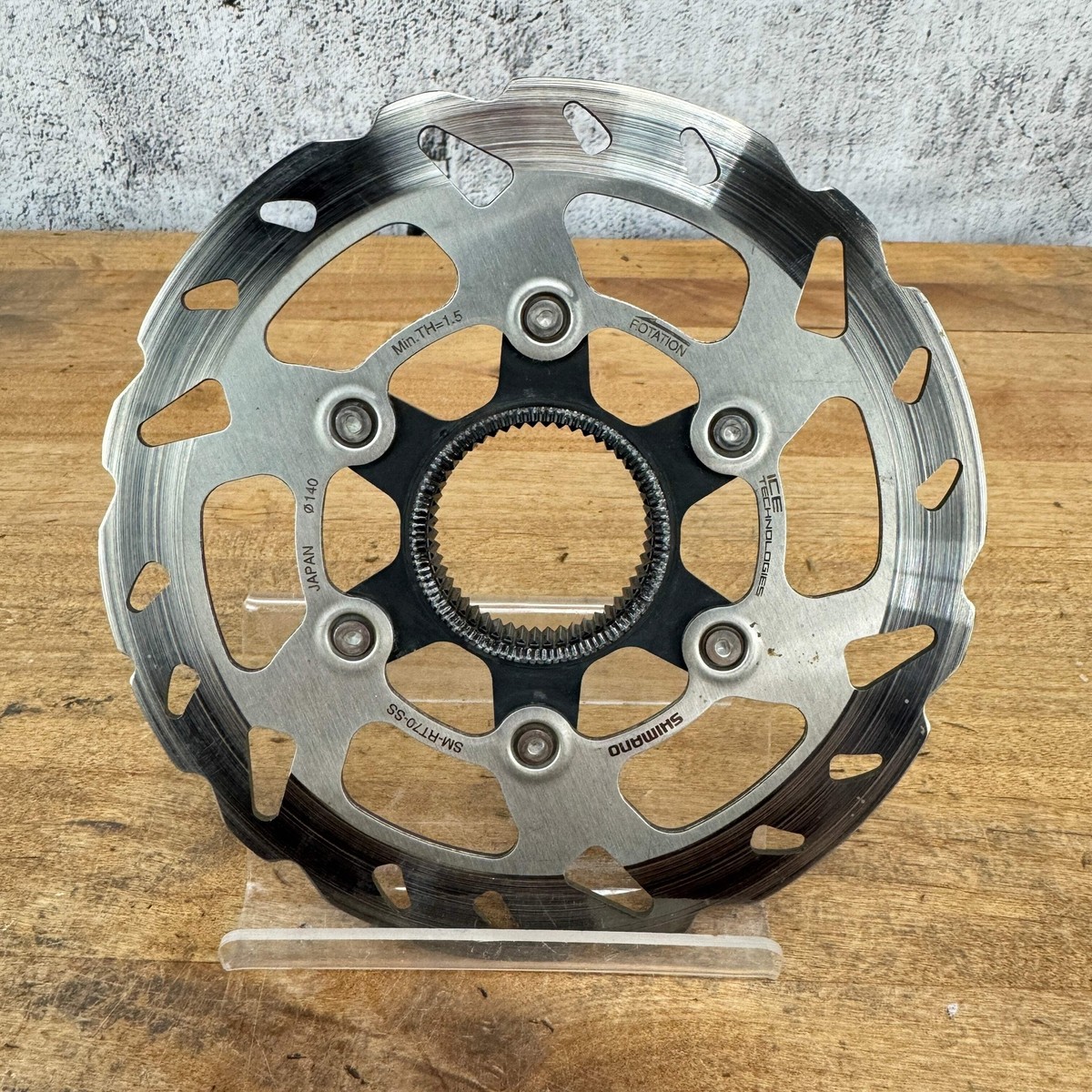 Shimano SLX SM-RT70-SS CenterLock 140mm Single Disc Brake Rotor
