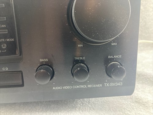 Onkyo TX SV343 Dolby Surround Pro Logic Audio Video Control Receiver 653Y* - Picture 5 of 10