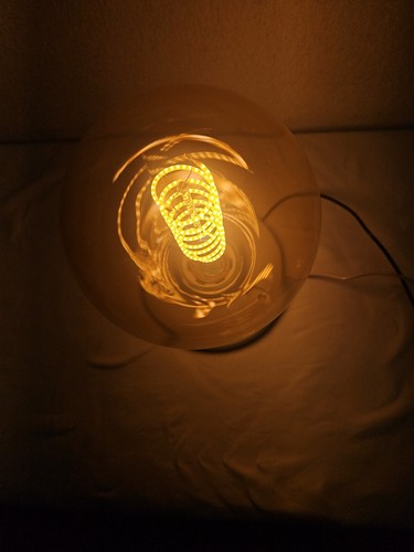 Edison Retro Vintage Decorative Lage 5" Spherical LED Light Bulb 60W Eq. 2 Pk - Picture 4 of 10