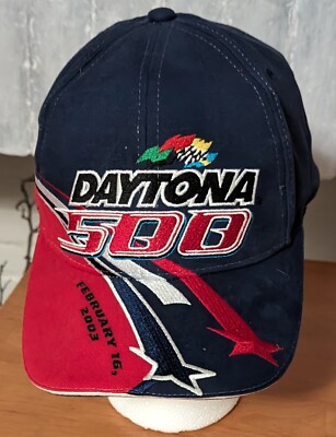NASCAR 2003 Daytona 500 Snapback Hat Chase Authentics