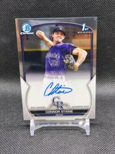 9104C Connor Staine 2023 Bowman Chrome - Prospect Autographs #CPA-CSE (AU, RC)