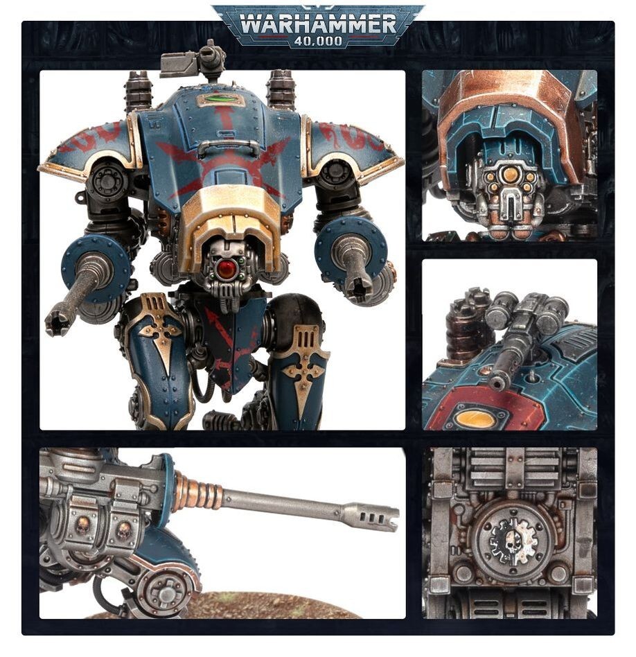 Warhammer 40K Imperial Knights Warglaive Game Workshop - O Espa&ccedil;o