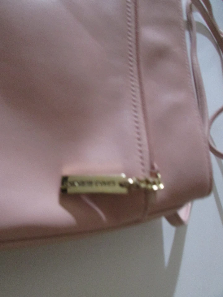 Giani Bernini Pink Leather Crossbody Compartment Purse w. Wallet Shoulder Bag - Image 4 of 4