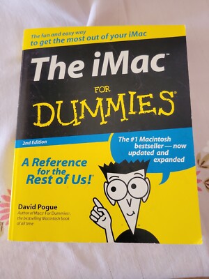 The iMac for Dummies by David Pogue (2000, Trade Paperback)