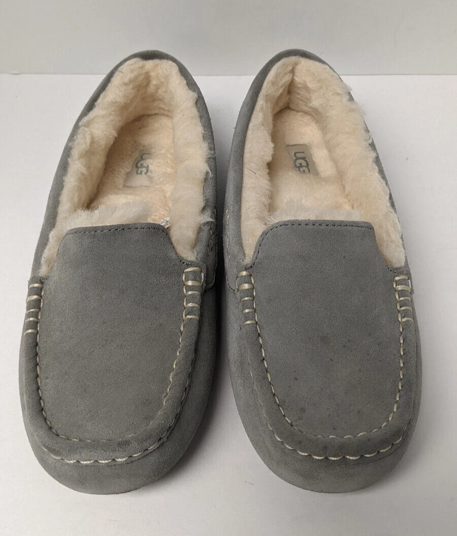 Ugg ansley top slippers grey