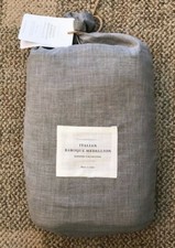 Restoration Hardware Italian Baroque Medallion Twin Duvet Cover Fog 14080653