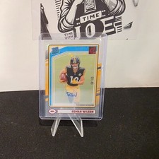 2024 Donruss Clearly FOTL - Roman Wilson - Stars AUTO /49 Steelers See-Thru