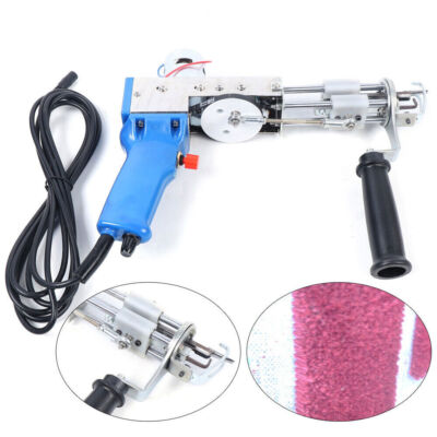 Electric Loop Pile Gun Carpet Weaving Machine Hand loop velvetGun Rug 220V
