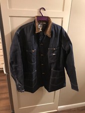 Vintage Lee Denim Jean Work Jacket Men's Made in USA Size 48 Reg. AMAZING SHAPE