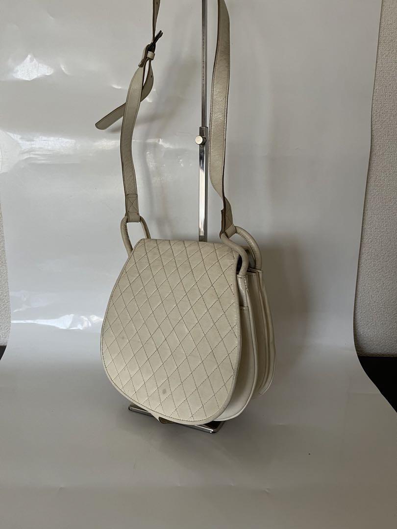 Borsa a tracolla Saint Laurent in pelle originale bianca media donna Italia